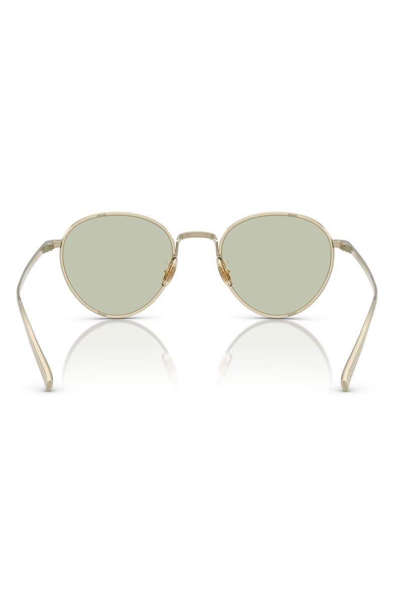Oliver Peoples 49mm Phantos Sunglasses, Alternate, color, Green Grad