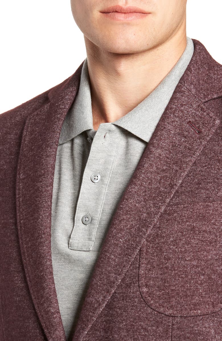 FLYNT Regular Fit Knit Wool Blend Sport Coat, Alternate, color, 
