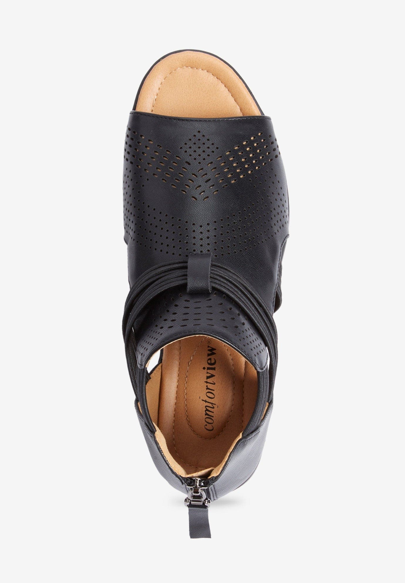 Comfortview The Shiana Shootie, Alternate, color, Black