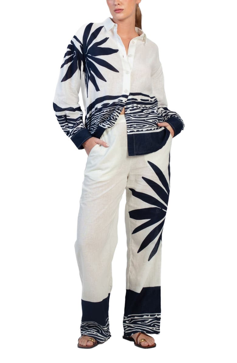 DIARRABLU Tova Pants, Main, color, Baya Navy