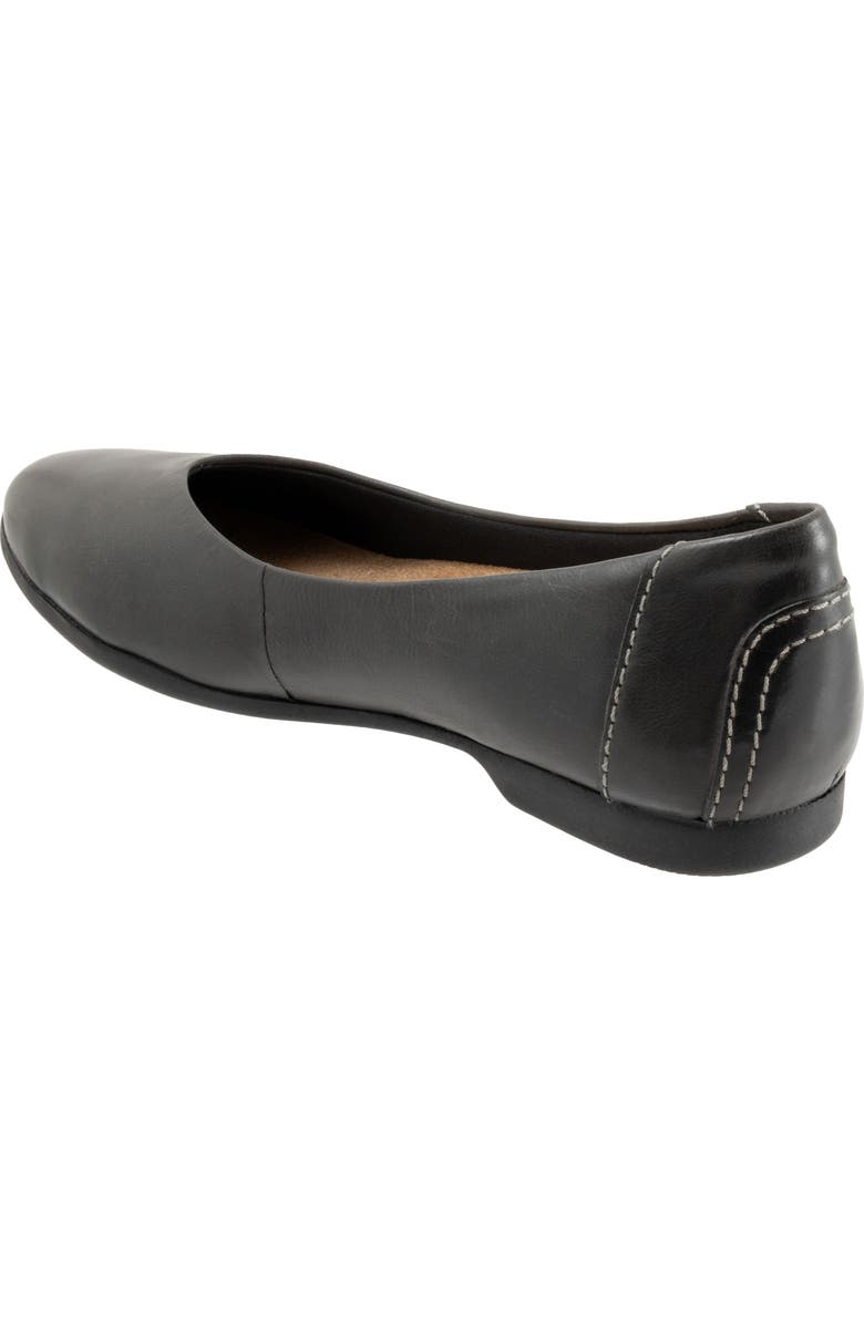 Trotters Iris Flat, Alternate, color, Black