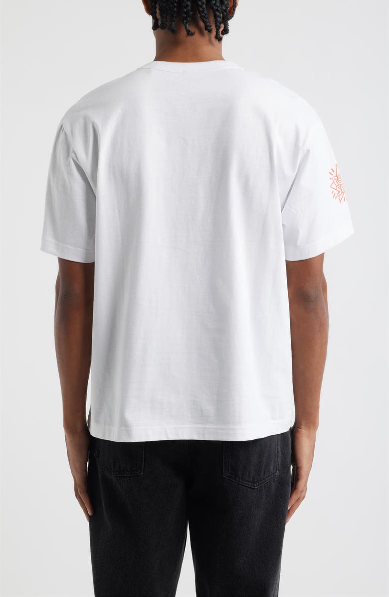 Alpha Industries x Keith Haring Hee Hee Graphic T-Shirt, Alternate, color, 