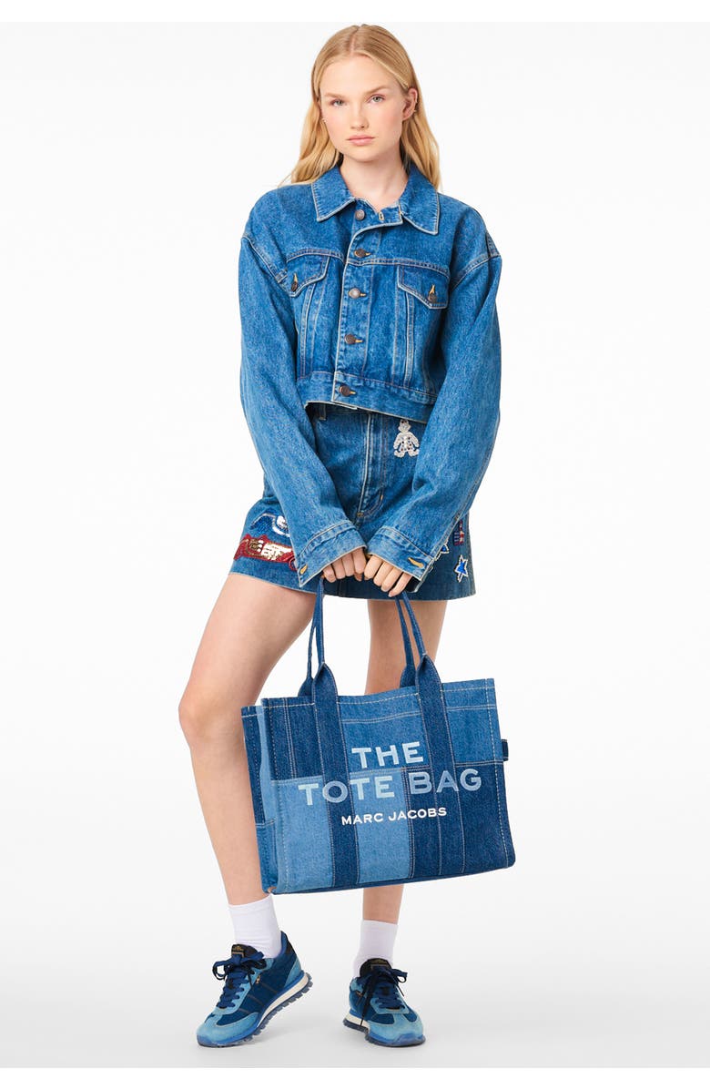 Marc Jacobs The Denim Large Tote Bag, Alternate, color,