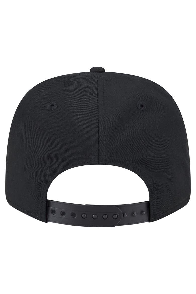 Men's New Era Black San Francisco Giants Circle Patch 9SEVENTY Stretch-Snap Hat, Alternate, color, Black