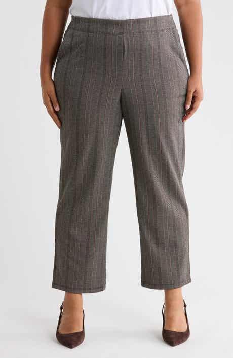 Double Knit Wide Leg Pants