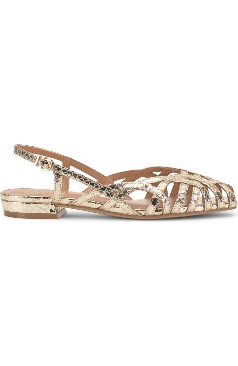 Vince Camuto Stiorra Slingback Sandal, Alternate, color, Gold