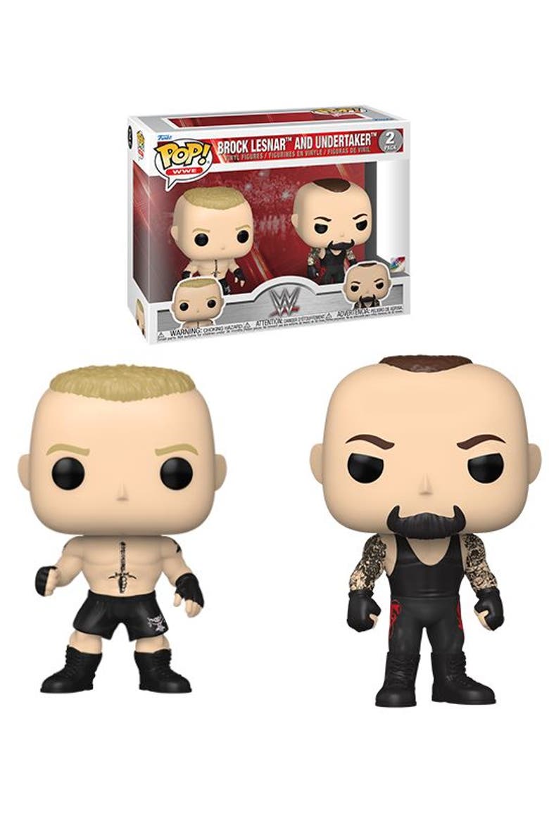 Brock Lesnar / The Undertaker WWE Funko Pop! 2-Pack, Main, color, Multi-Color