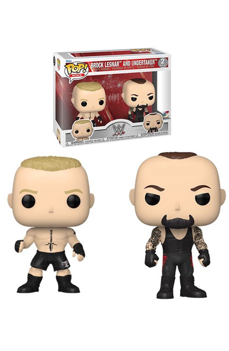 Funko Brock Lesnar / The Undertaker WWE Funko Pop! 2-Pack, Main, color, Multi-Color