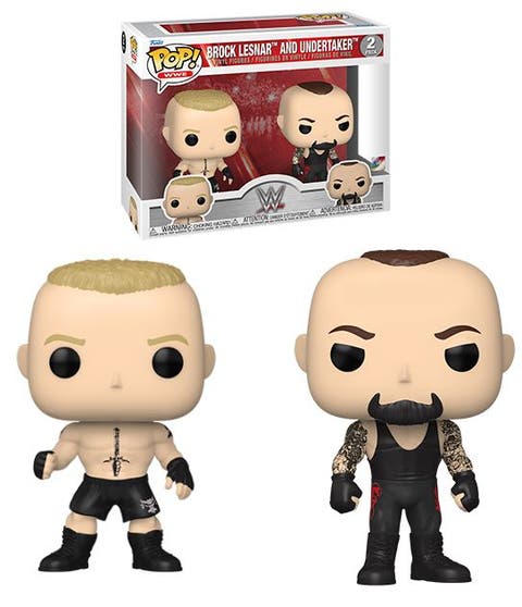 Brock Lesnar / The Undertaker WWE Funko Pop! 2-Pack