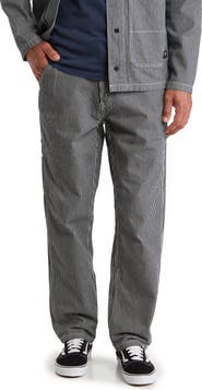 Vans Drill Chore Stripe Relaxed Fit Tapered Pants