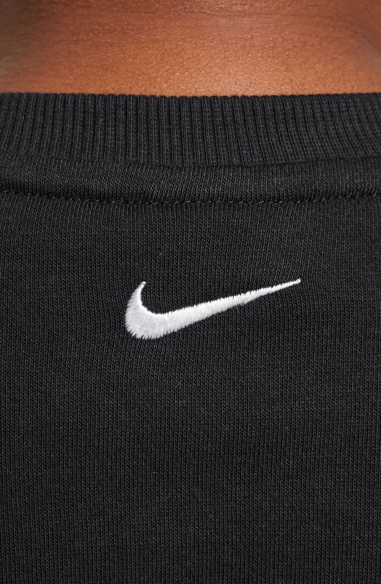 Nike Kids' Sportswear Club Boxy Sweatshirt, Alternate, color, 010 Black/White