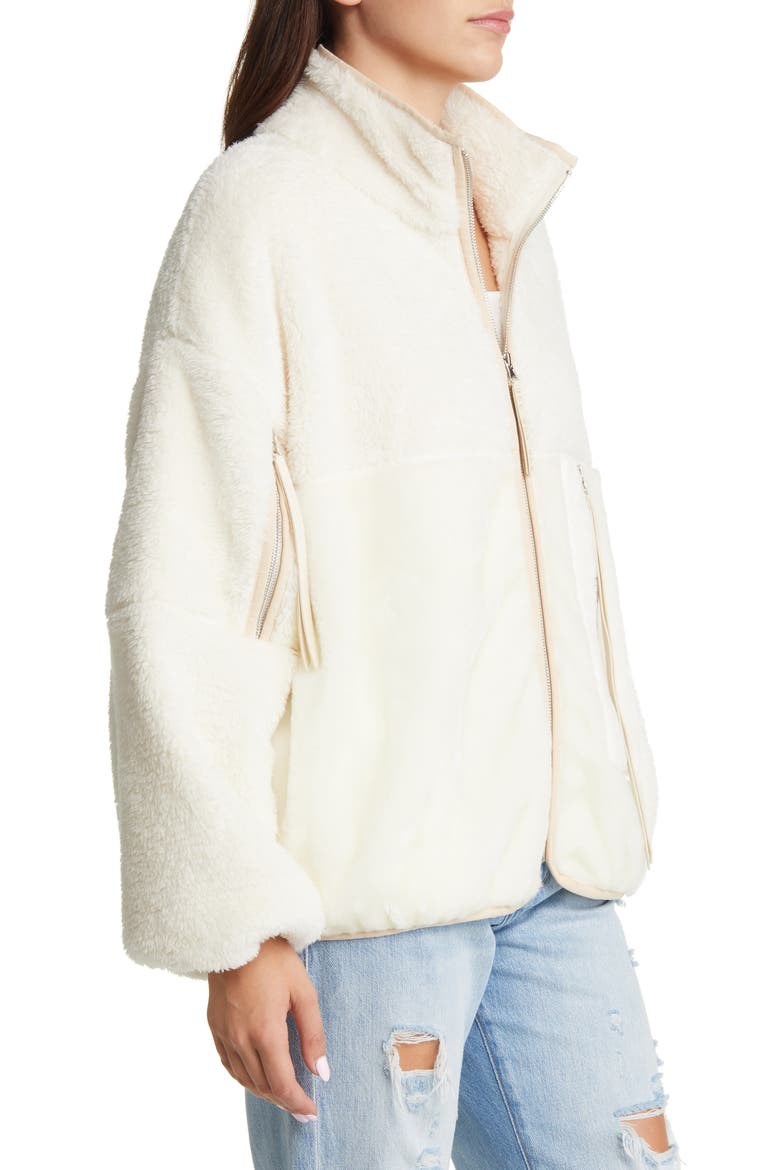 Marlene II Fleece Jacket, Alternate, color, CREAM