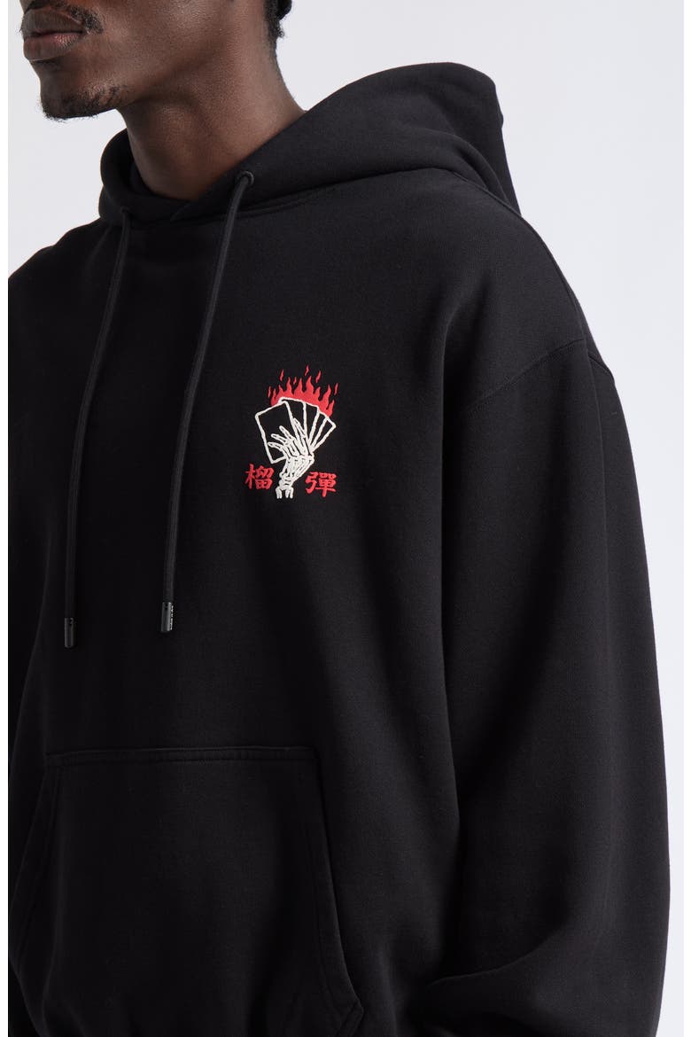 Blacklisted Aftermath Graphic Hoodie, Alternate, color, SOFT BLACK