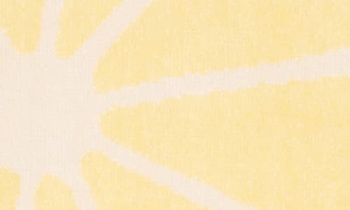 Nordstrom Rack Lemons Fringed Cotton Terry Cloth Beach Towel In Yellow Banana