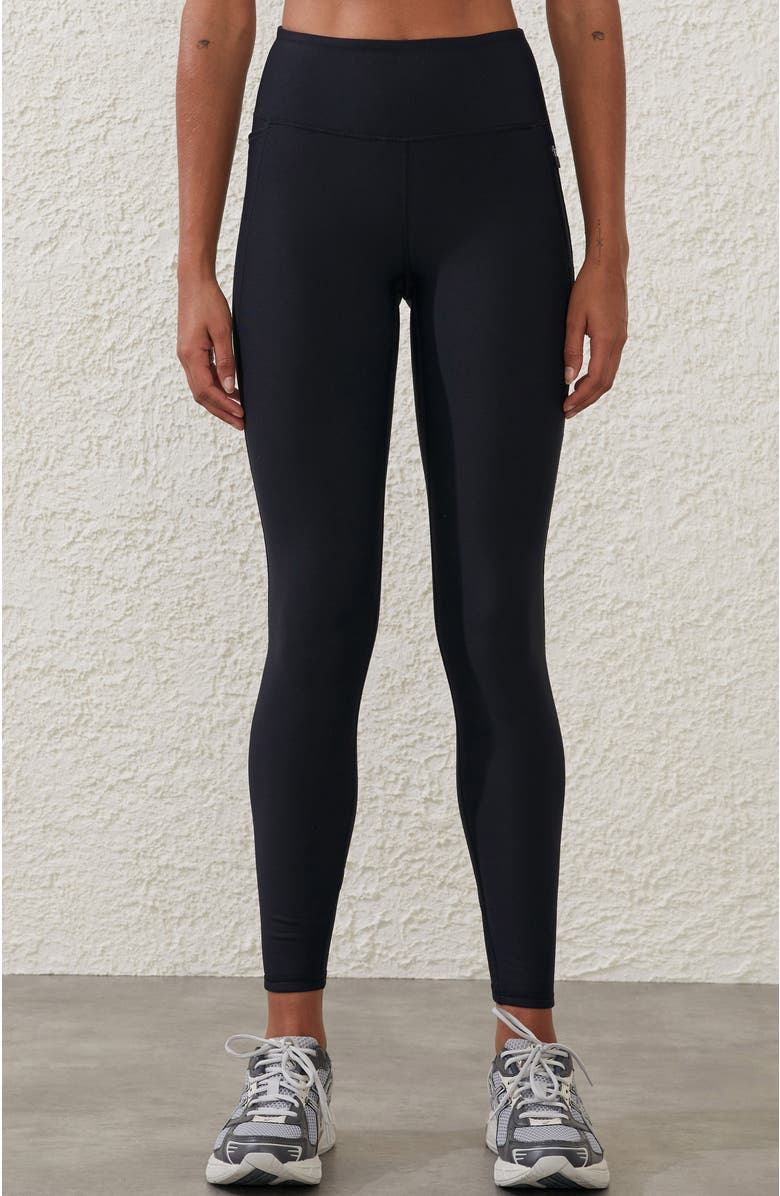 COTTON ON BODY Women's Active Fleece Lined Full Length Tight, Main, color,