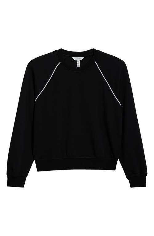 Spanx ® Airpique Sweatshirt In Black