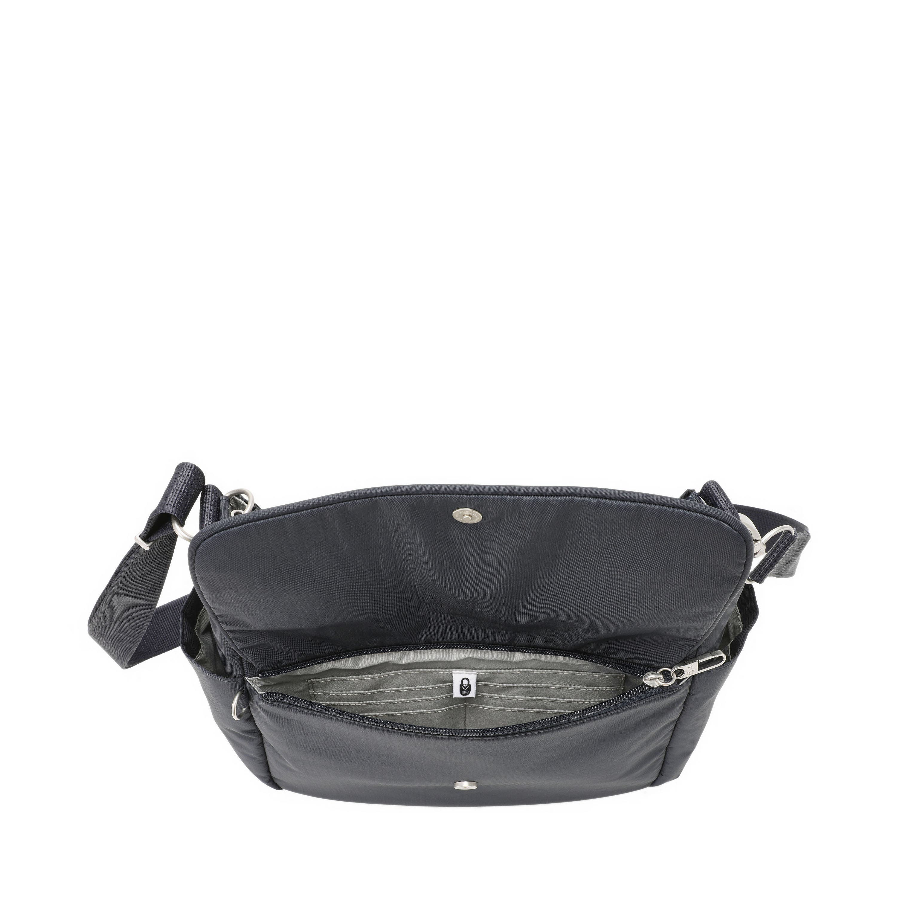 Securtex Journey Anti-Theft Hobo, Alternate, color, French Navy