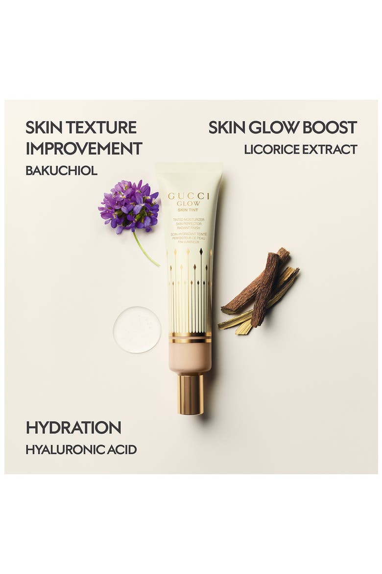 Glow Skin Tinted Moisturizer with Hyaluronic Acid & Bakuchiol, Alternate, color, 17 FAIR
