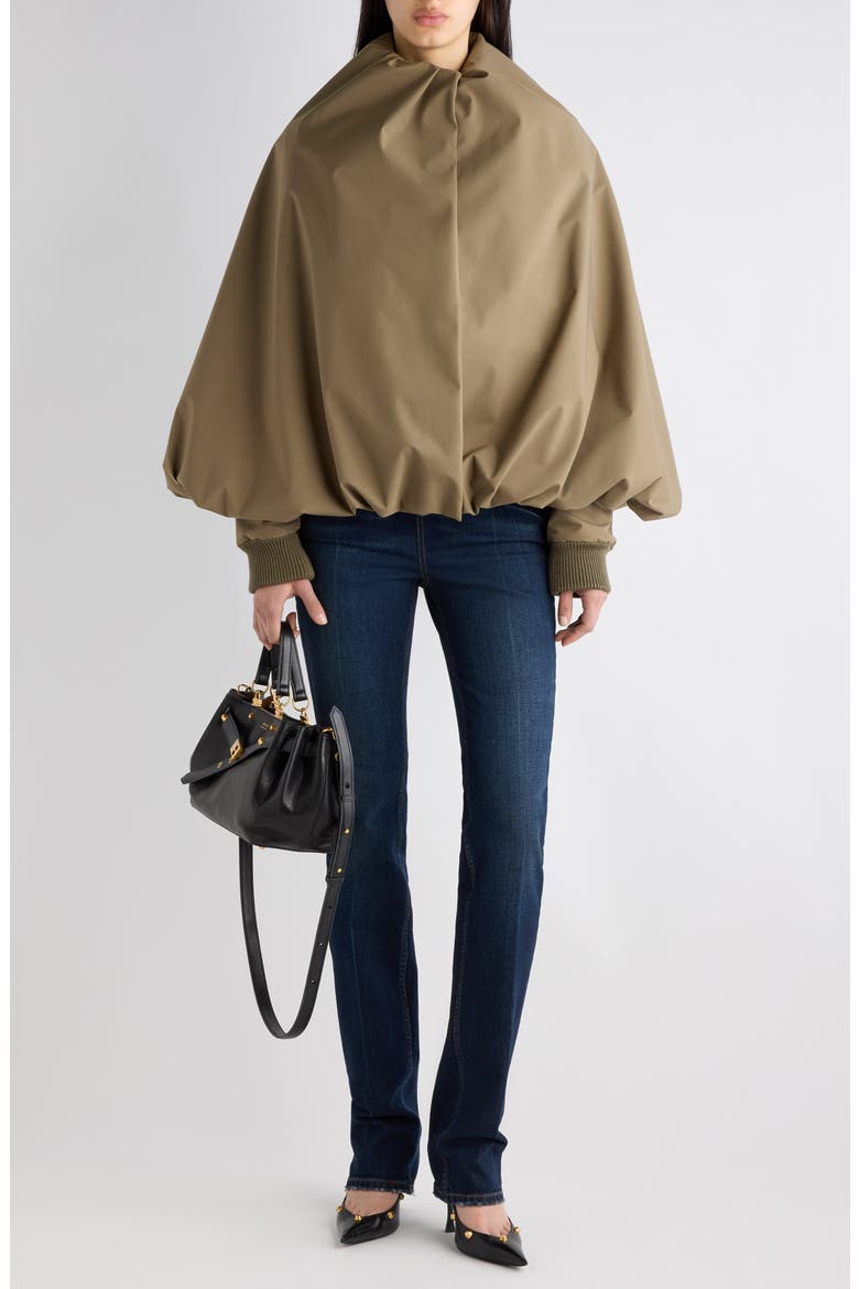 Bomber Cape, Alternate, color, 2840 KHAKI