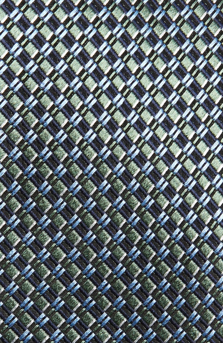 ZEGNA TIES Paglie Geometric Pattern Silk Tie, Alternate, color,