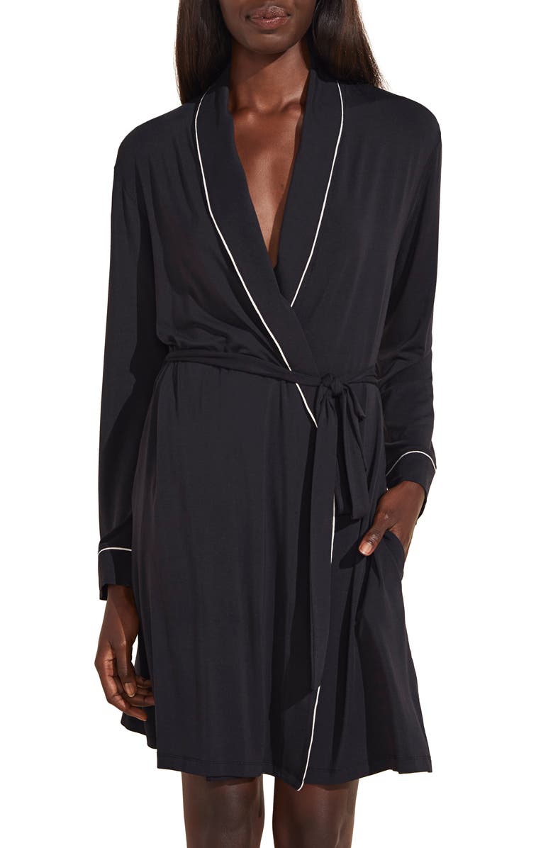 Eberjey Gisele Classic Robe, Main, color, 