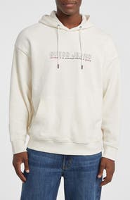 GUESS JEANS Outline Logo Hoodie