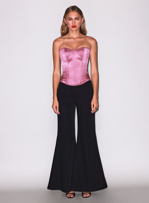 Flared Tuxedo Pant