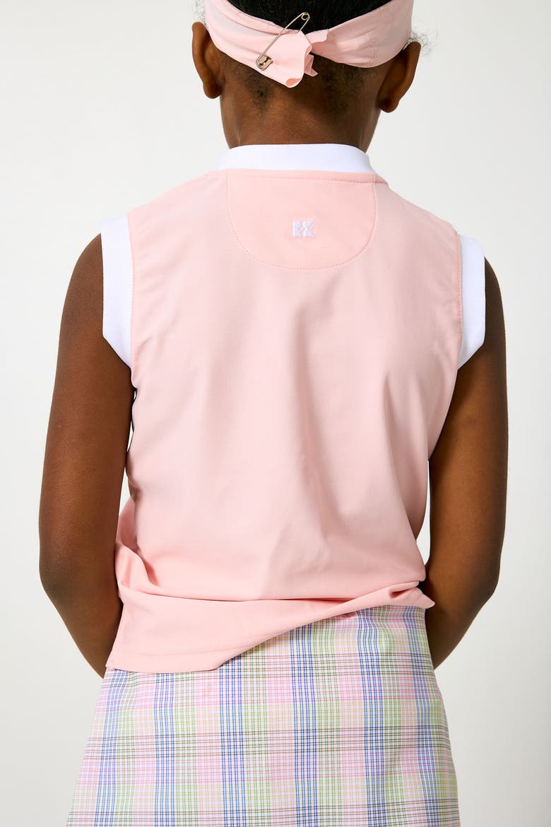 Girls Trimmed Tank, Alternate, color, Pink