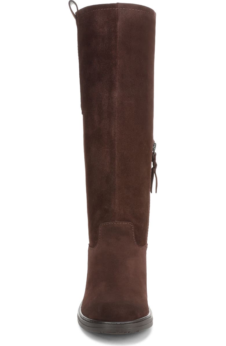 Naturalizer Ontime Knee High Boot, Alternate, color, Chocolate Bar