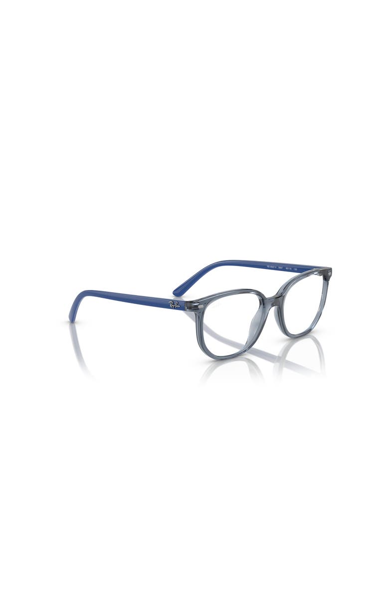 Ray-Ban 46mm Irregular optical glasses, Alternate, color, Blue