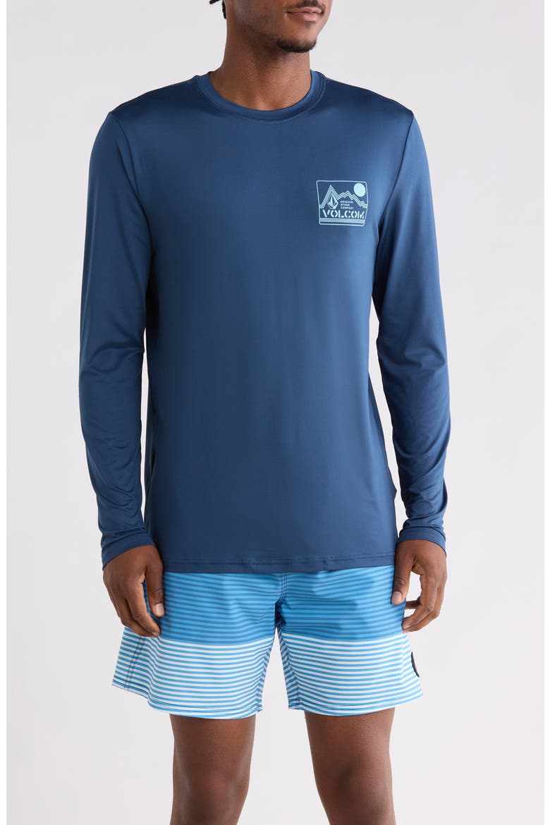 Crawdad Altitude Long Sleeve T-Shirt, Main, color, DEEP BLUE