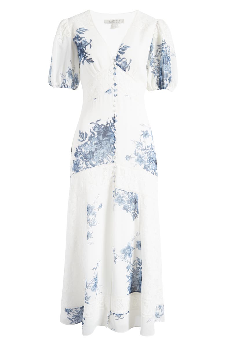 AllSaints Dinah Dekorah Floral Maxi Dress, Alternate, color, 