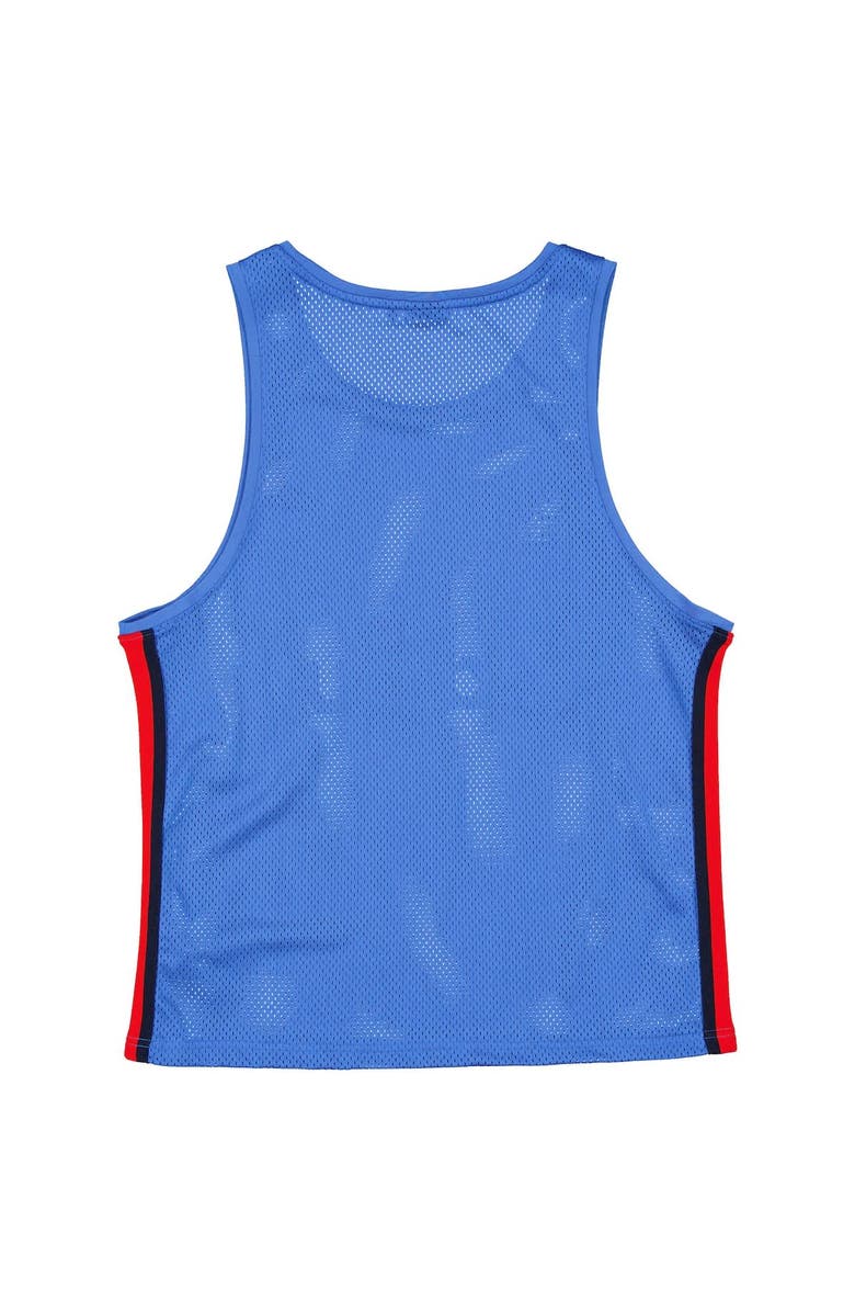 New Era Men's New Era  Blue Red Bull Racing Basketball Mesh Tank Top, Alternate, color, 