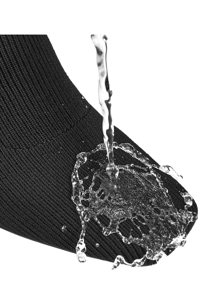 VIVAIA Margot Wedge Bootie Square-Toe Water-Repellent Boots, Alternate, color, Black