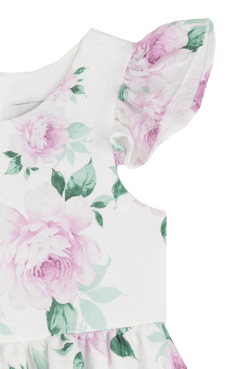 Rare Editions Kids' Floral Jacquard Party Dress, Alternate, color, Lilac