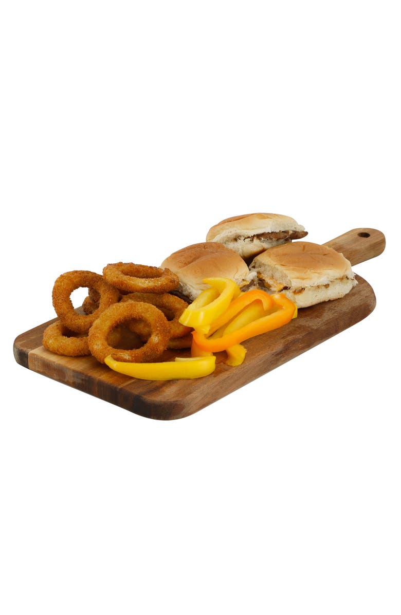 Megachef 11.5 Inch Acacia Wood Charcuterie Cheese Board, Main, color, Acacia