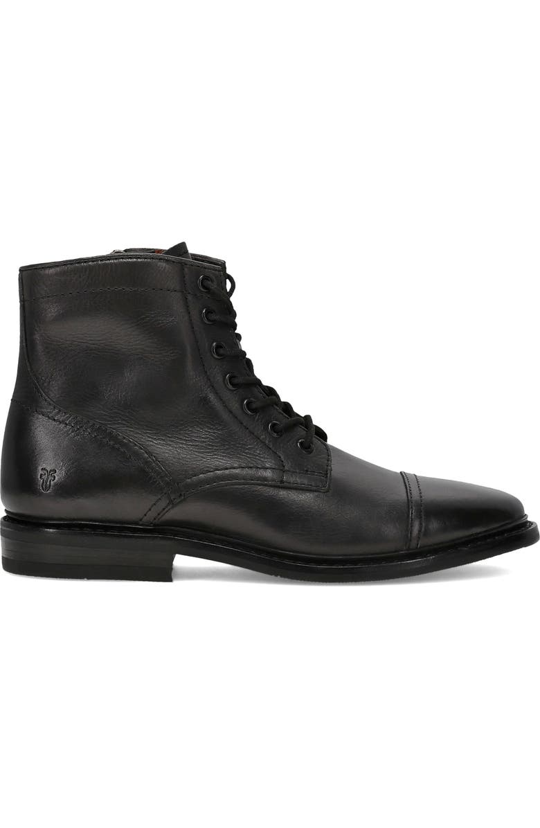 Frye Paul Lace-Up Boot, Alternate, color, Black