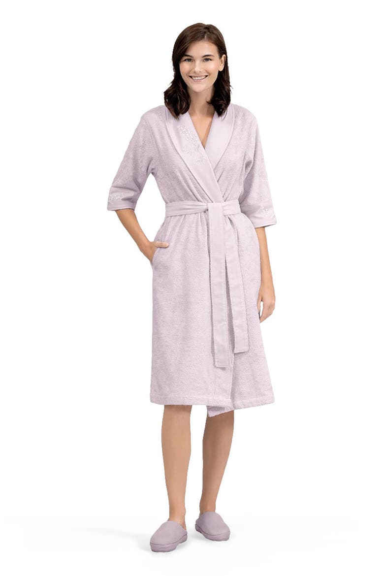 Solange Women's Bathrobe, Main, color, Purple