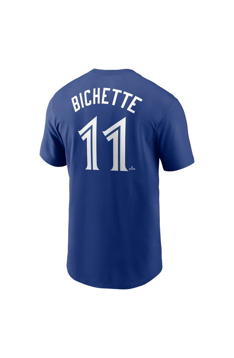 Nike Men's Nike Bo Bichette Royal Toronto Blue Jays Fuse Name & Number T-Shirt, Alternate, color, Royal
