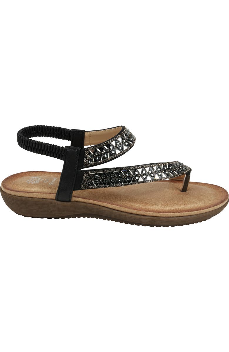 GOOD CHOICE NEW YORK Reille Embellished Ankle Strap Sandal, Alternate, color,