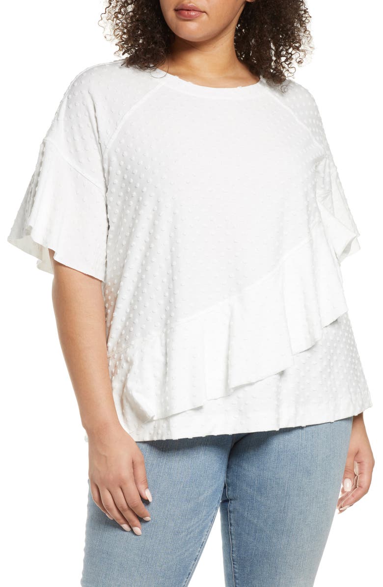 Single Thread Textured Dot Top, Main, color, 