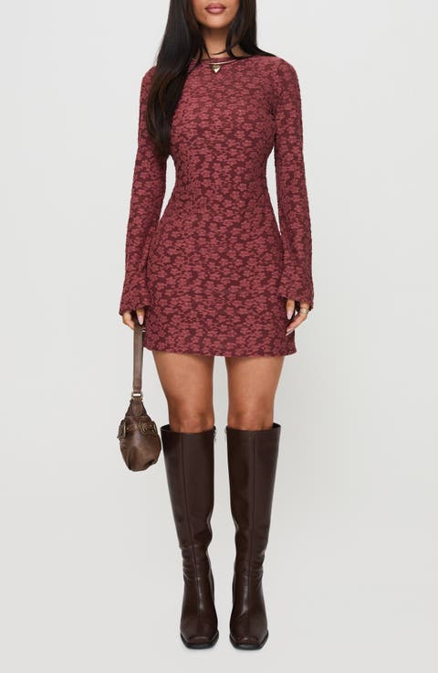 Primrosa Long Sleeve Minidress