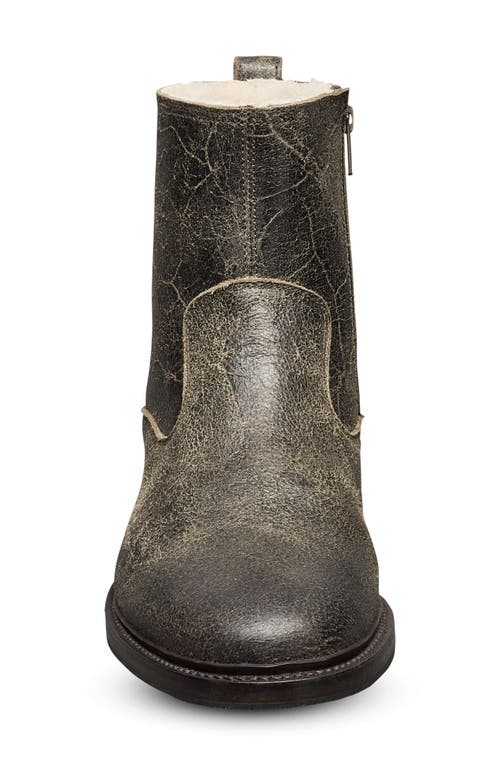 Allen Edmonds Tompkins Genuine Shearling Lined Boot In Brown