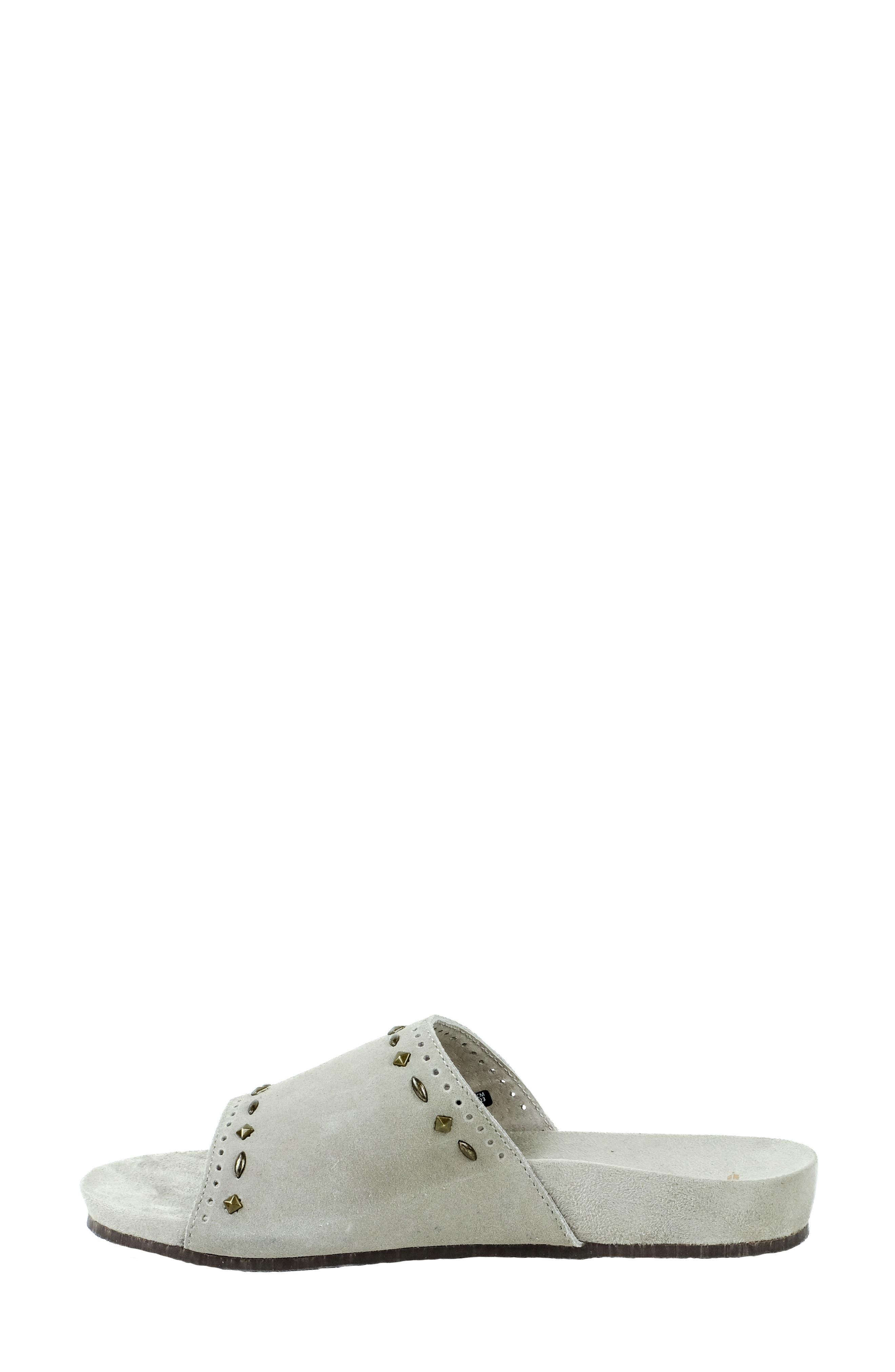Sofia Stud Orthotic Slide Sandal, Alternate, color, SAND
