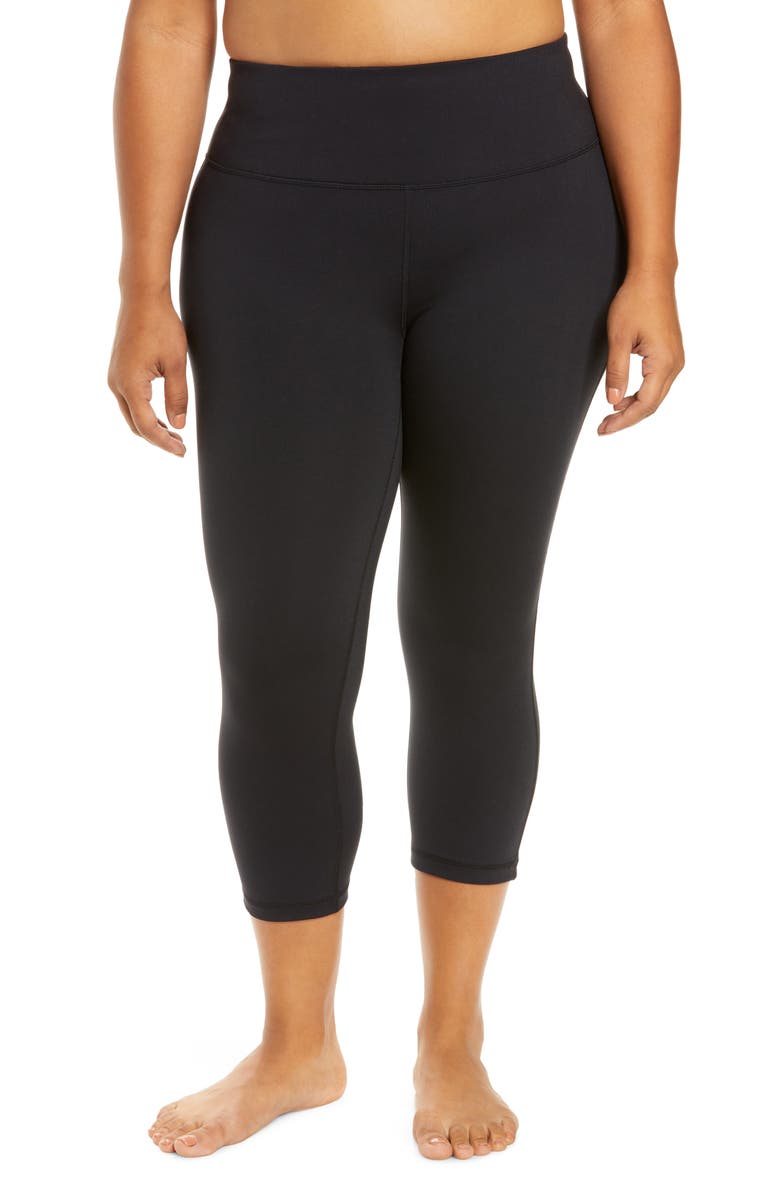 Zella Studio Lite Crop Leggings, Main, color, 