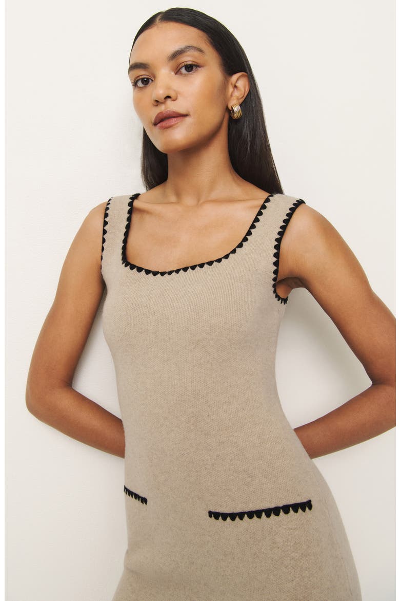 isabelle regenerative wool embroidered sweater dress Isabelle Regenerative Wool Embroidered Minidress (Women)