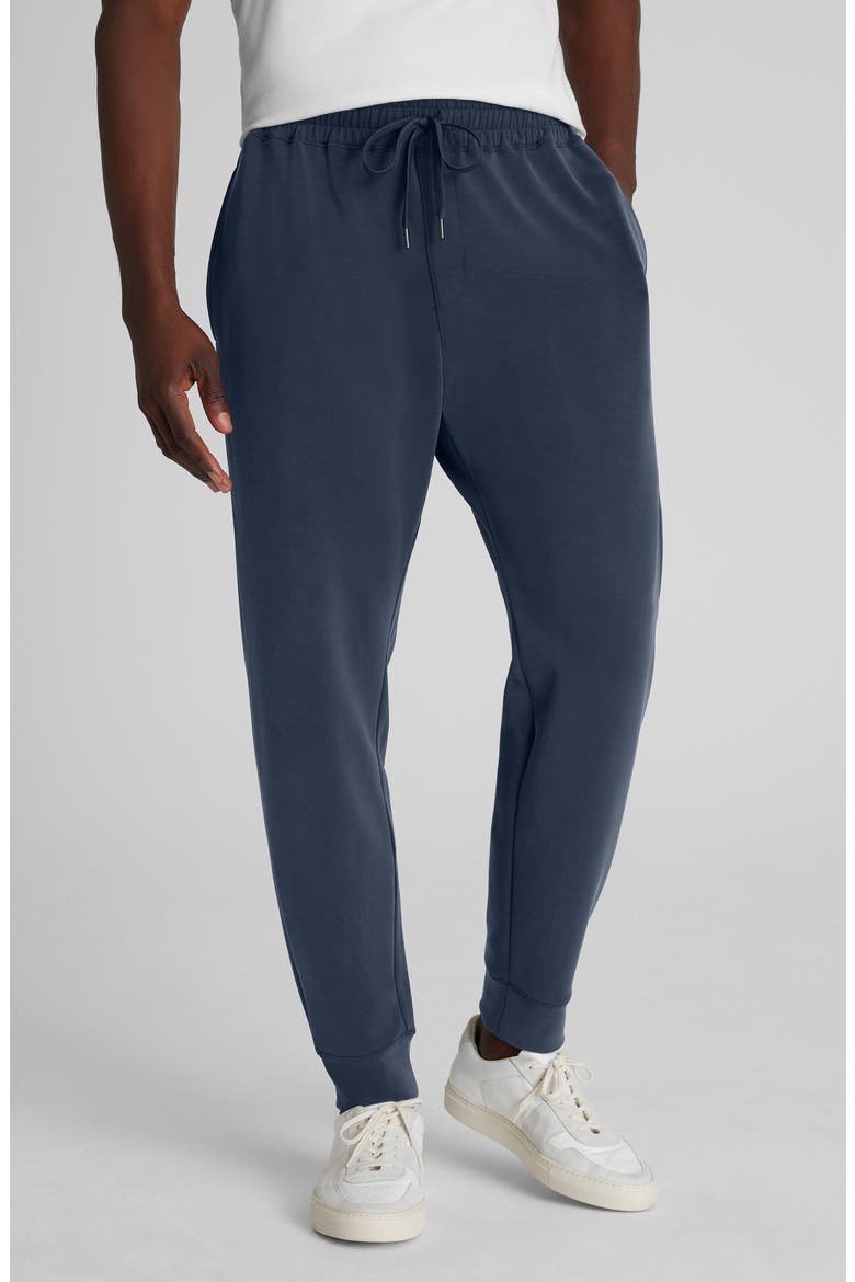 Luxe Traveler Knit Joggers, Main, color, DRESS BLUES