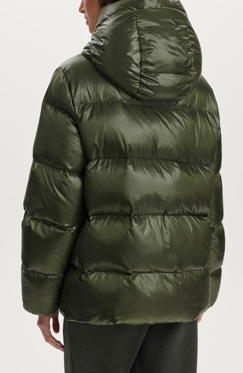 Varley Madelina Down Puffer Jacket In Green