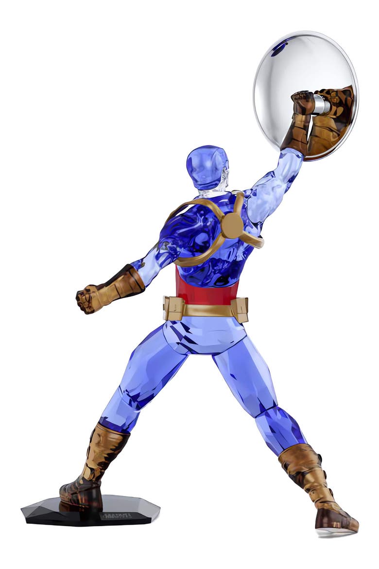 Marvel Captain America Crystal Figurine, Alternate, color, MULTI