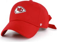 '47 Women's '47 Red Kansas City Chiefs Bow Back Clean Up Adjustable Hat